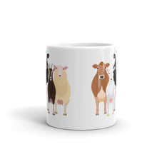 Load image into Gallery viewer, Cow Goat Sheep Lineup Mug
