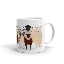 Load image into Gallery viewer, Sheep Lineup Mug
