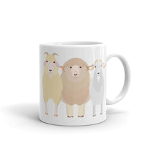 Load image into Gallery viewer, 3 Sheep Lineup Mug
