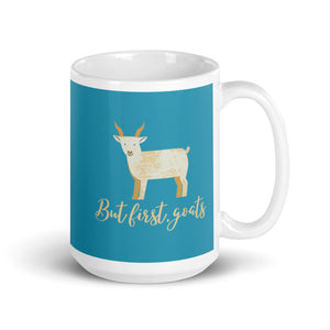 But First, Goats Mug