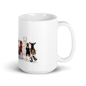 Goat Lineup Mug