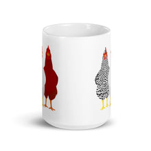 Load image into Gallery viewer, 3 Chicken Lineup Mug

