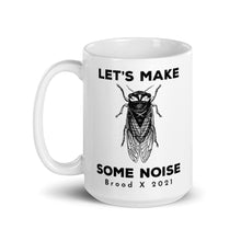 Load image into Gallery viewer, Let&#39;s Make Some Noise Cicada Mug
