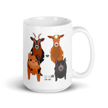 Load image into Gallery viewer, Pig Goat Chicken Lineup Mug
