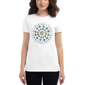 Zodiac Symbols Women's Short Sleeve T-shirt