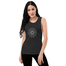 Load image into Gallery viewer, Flower Burst Ladies’ Muscle Tank
