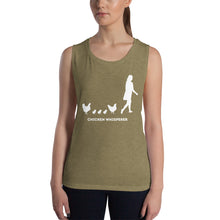 Load image into Gallery viewer, Chicken Whisperer Ladies’ Muscle Tank
