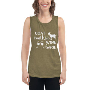 Goat Mother Wine Lover Ladies’ Tank