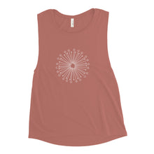 Load image into Gallery viewer, Flower Burst Ladies’ Muscle Tank
