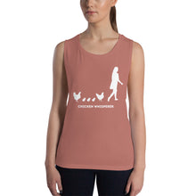 Load image into Gallery viewer, Chicken Whisperer Ladies’ Muscle Tank
