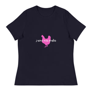 J'aime Mes Poules Women's Relaxed T-Shirt