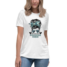 Load image into Gallery viewer, Kinda Busy Being a Chicken Mom Women&#39;s Relaxed T-Shirt
