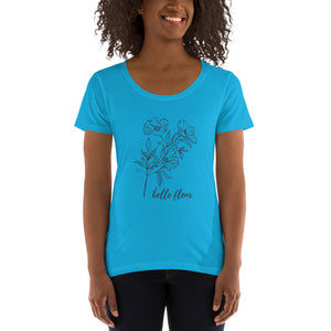 Belle Fleur Ladies' Scoopneck T-Shirt