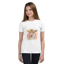 Load image into Gallery viewer, Pastel Calf Youth Short Sleeve T-Shirt
